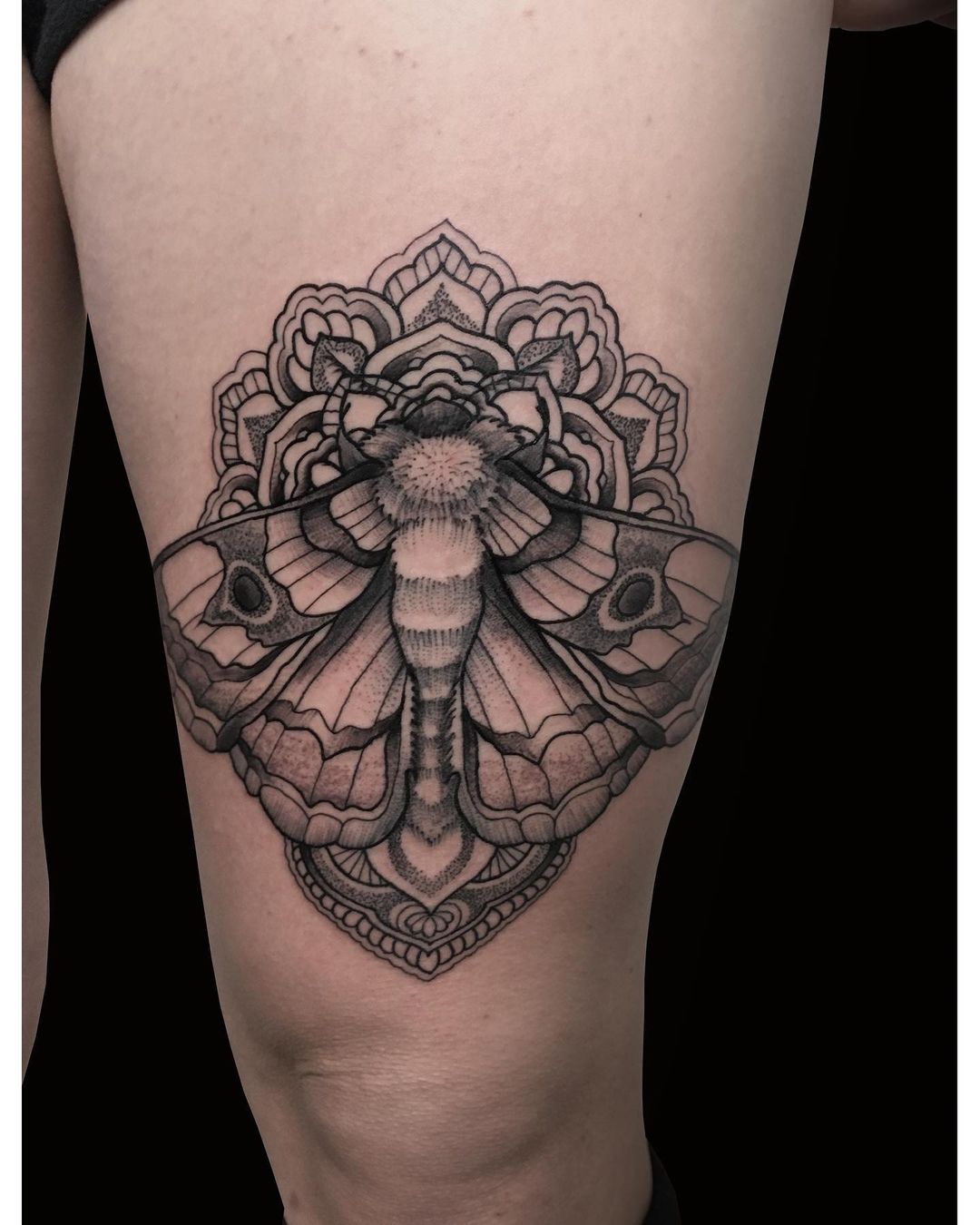 Motte von @charlotte.euskirchen 
.
.
.

#tatts #tattooed #finelinetattoo #blackt