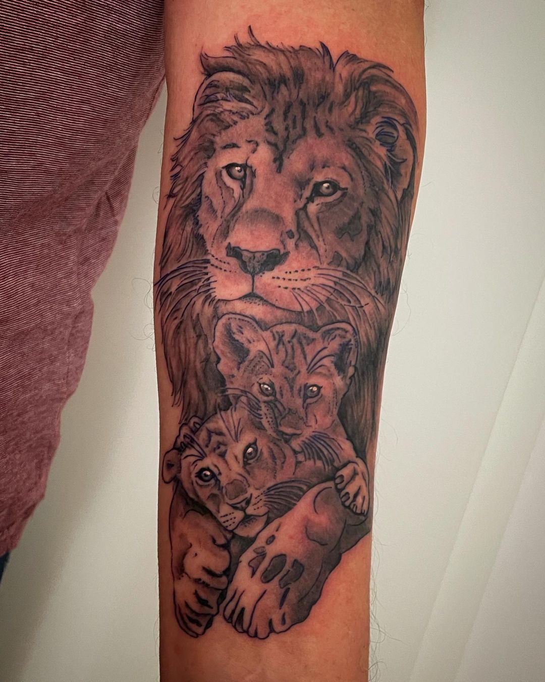 lion – Freywerk Tattoo Köln