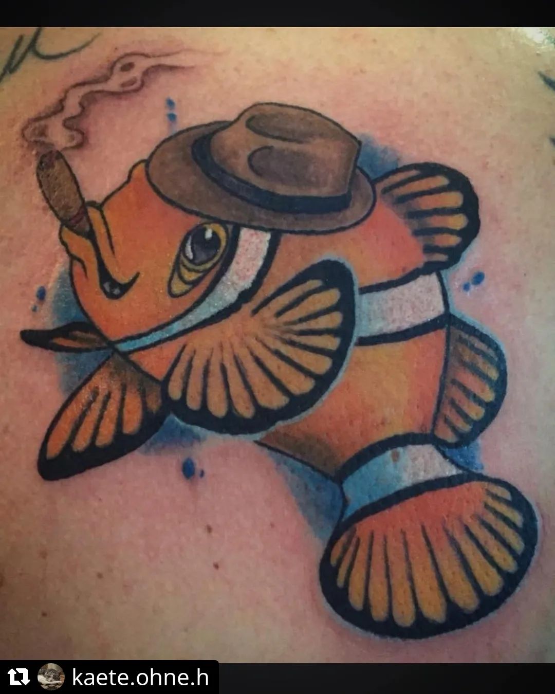 Clownfish von @kaete.ohne.h
• • • • • •
Schon 5 Jahre her…. 
Smoky Clownfish 
•