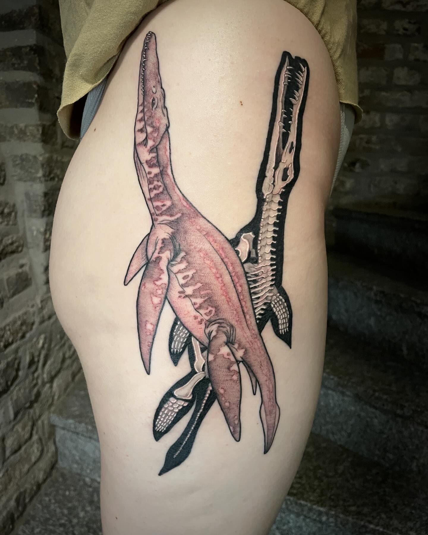 Liopleurodons 
•
•
•
•
#inked #ink #inkedgirls #tattoos #tattoo #tatts #ladytatt