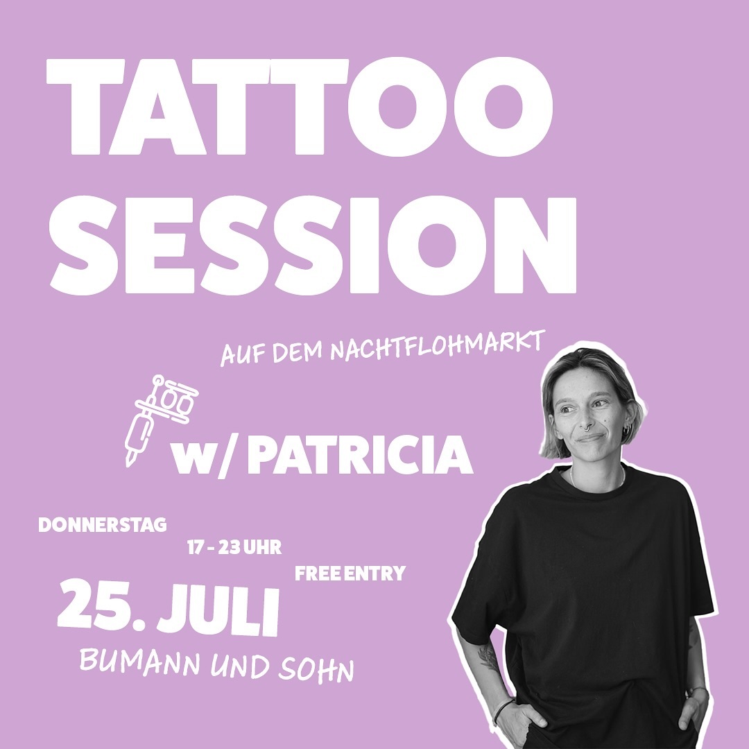 „Hey ich bin Patricia @sardine_tattoo und Tattoo-Artist im @freywerk Studio. Am