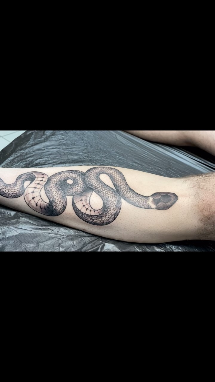 Danke Martin 
.
.
.
#colognetattoo #snaketattoo #blacktattooart #blacktattoo #ge